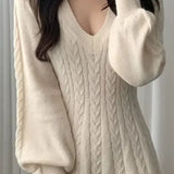 Robe pull tricot courte