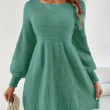 Robe pull en tricot