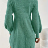 Robe pull en tricot