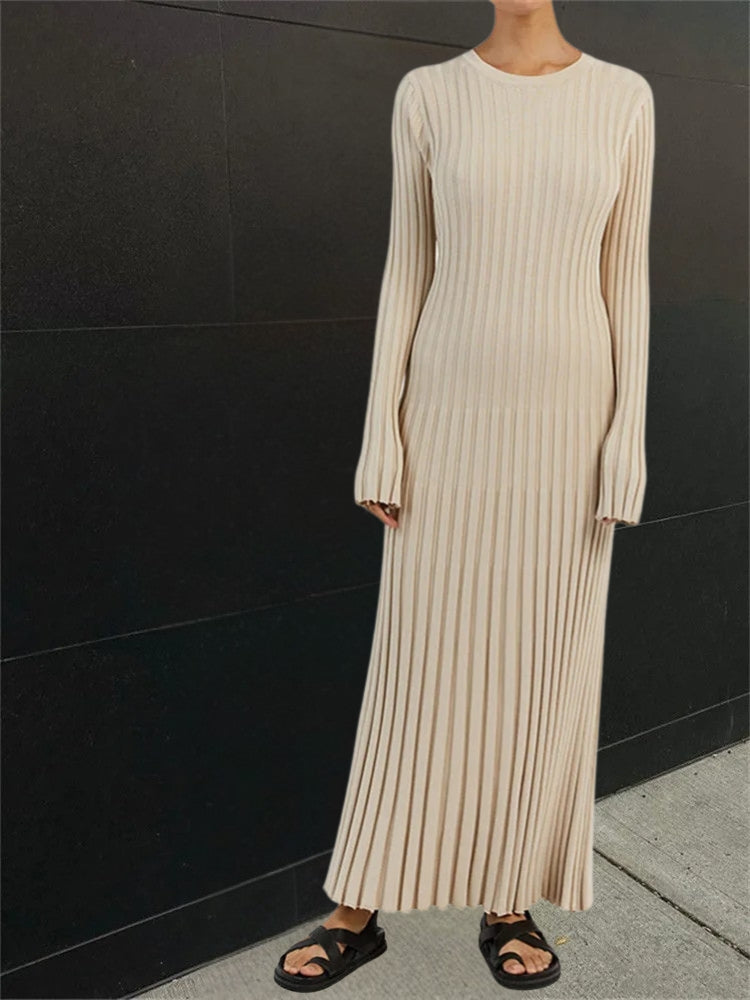 Robe pull longue ample