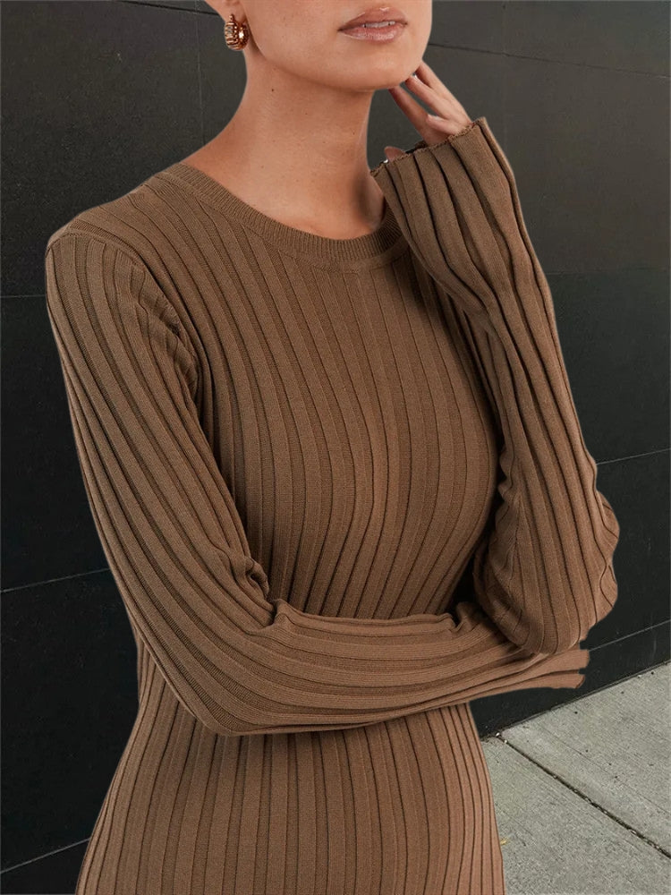 Robe pull longue ample