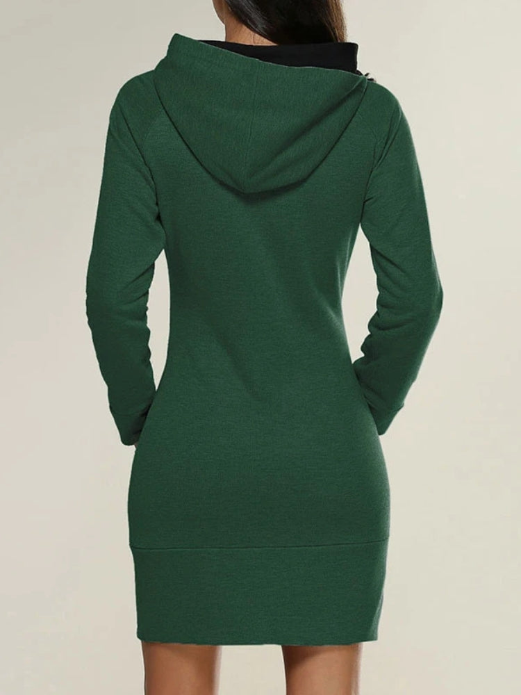 Robe pull sweat courte