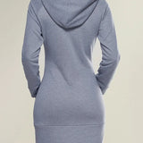 Robe pull sweat courte