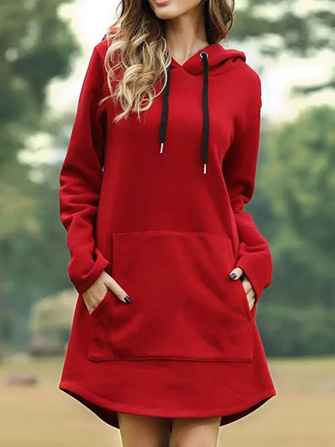 Robe pull sweat femme